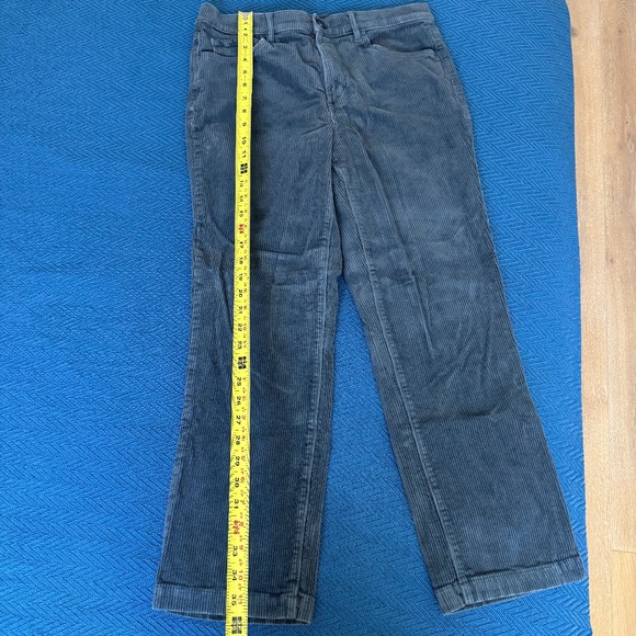 Ann Taylor Loft Corduroy Pants Steel Grey, Size 8 - Picture 6 of 6